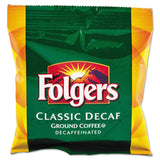 Folgers Classic Decaf Medium Roast Ground Coffee, 42-1.5 Ounce Filter Packs
