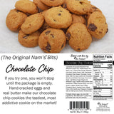 Nam's Bits Chocolate Chip Cookies - Nurse Medical Thanks Gallon Jar - NHT