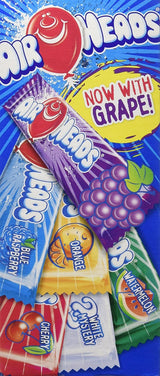 AIRHEADS BARS VARIETY PACK, PARTY, 60 COUNT