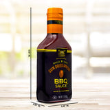 Traina Home Grown California Sun Dried Apricot and Plum Barbecue Sauce - No Corn Syrup, Bold Flavor, Packed in 17 Ounce Bottle (Pack of 2)