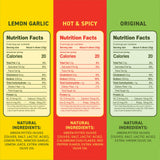 Freestyle Snacks Olive Snack Packs - As Seen on Shark Tank - Fresh Pitted Green Olives, 3 Flavors, Grown in Greece, Salty Snack, All Natural, Non-GMO