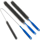 Refrigerator Coil Cleaning Brush?Sewer Set Brush Clog Remover,for Toilet, Kitchen Sink, Sewer, Bathroom Bathtub Hair Clogging Cleaning Tool?Long Drain
