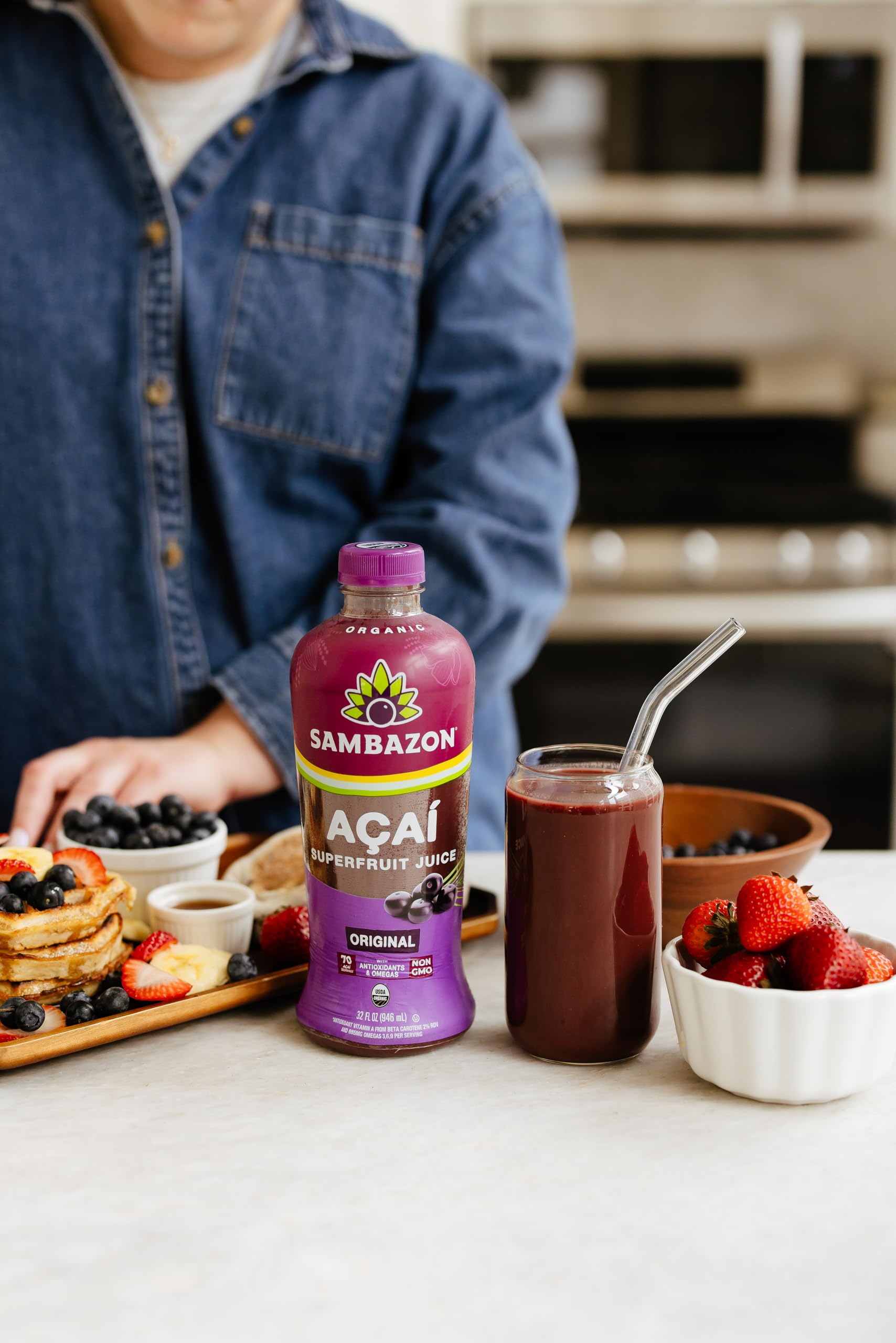 Sambazon Organic Açaí Original Juice, 32 Fl Oz