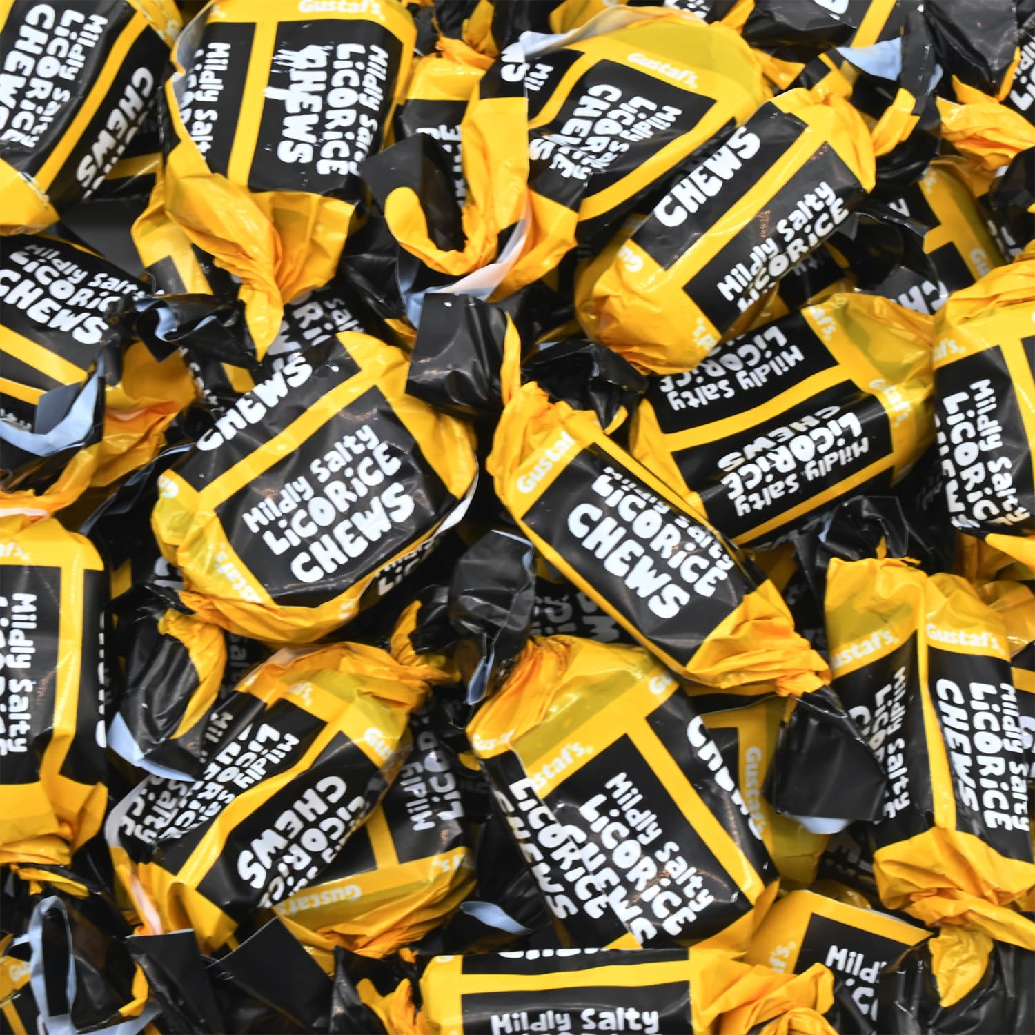 Candy Retailer Mildly Salty Licorice Chews 1 Lb