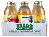 Bragg Organic Apple Cider Vinegar Drink, Apple Cider Vinegar & Honey, 16 Ounce (Pack of 12)