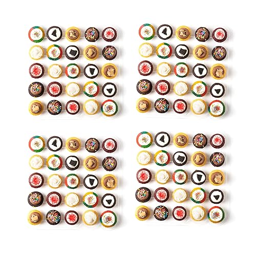 Baked by Melissa Cupcakes - OMGF Oh My Gluten Free Cupcakes - Assorted Bite-Size Gluten Free Cupcakes (100 Count)