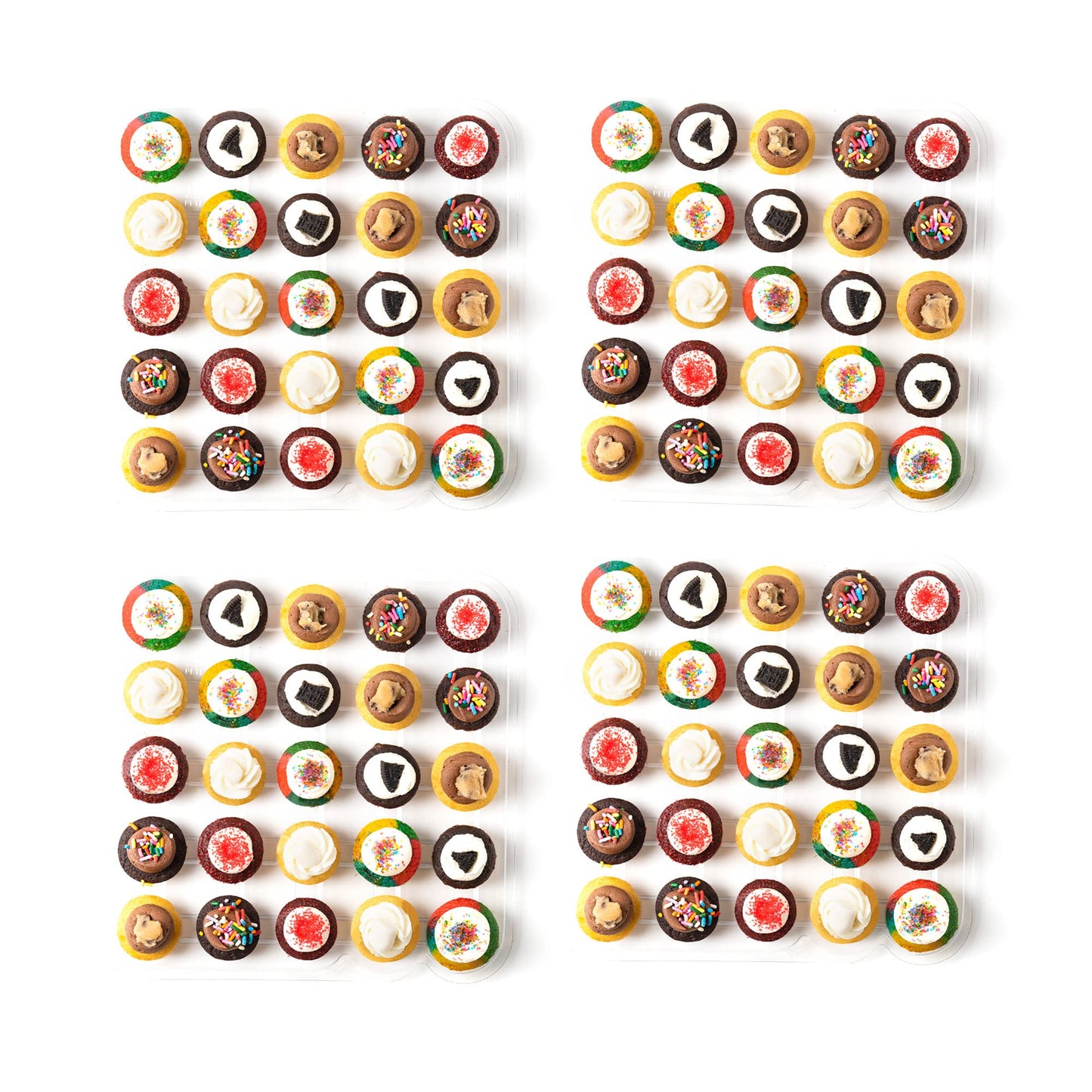 Baked by Melissa Cupcakes - OMGF Oh My Gluten Free Cupcakes - Assorted Bite-Size Gluten Free Cupcakes (100 Count)