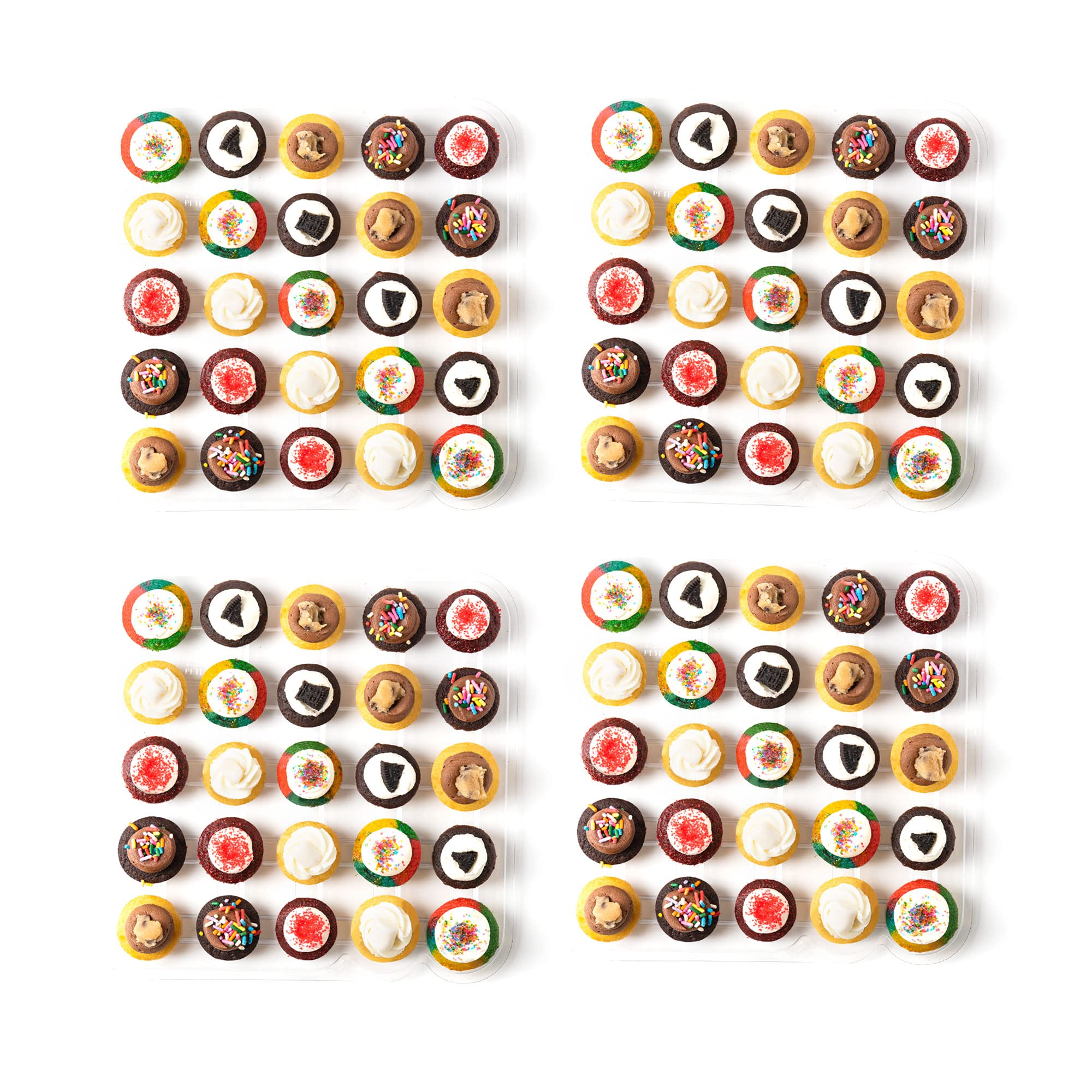 Baked by Melissa Cupcakes - OMGF Oh My Gluten Free Cupcakes - Assorted Bite-Size Gluten Free Cupcakes (100 Count)