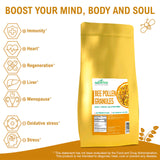 Alovitox Bee Pollen Granules | 100% Raw Superfood Packed with Antioxidants, Proteins, Vitamins, Minerals, Carbohydrates | Naturally Energizing