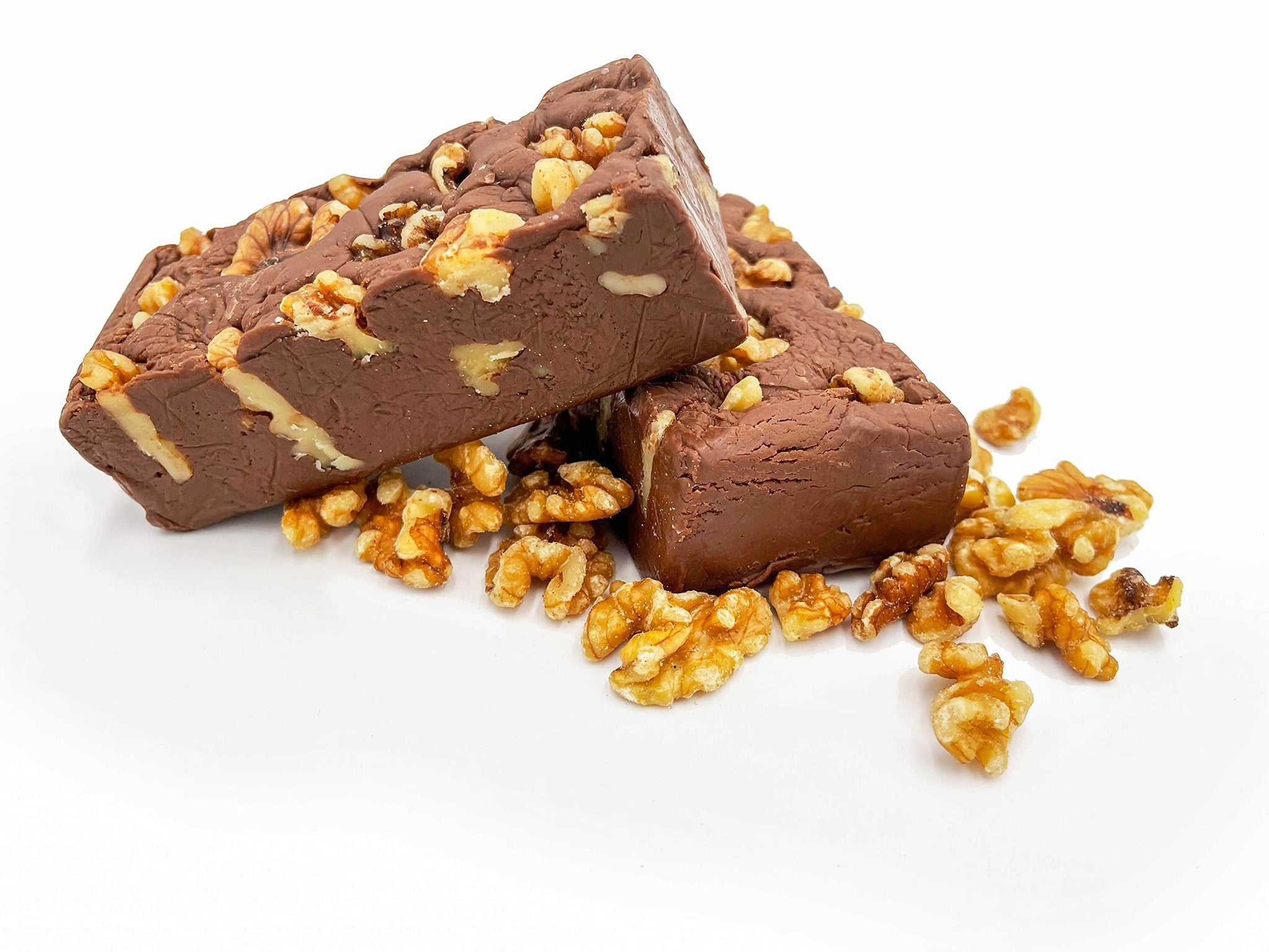 Uncle Butch’s Chocolate Walnut Fudge Candy - Chocolate Fudge Freshly Made in Small Batches with Real Butter - Creamy, Decadent, Handcrafted