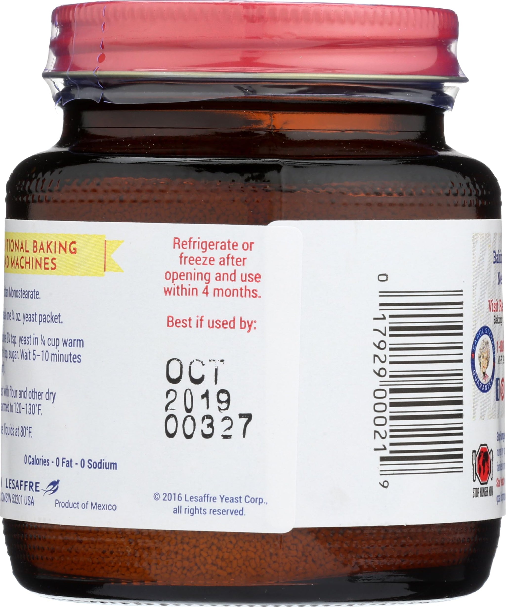 Red Star Active Dry Yeast, 4 Oz