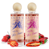 Cloud23 Hot Sauce Variety pack - Hot Habanero & Sweet Jalapeno - Bold Pepper Flavors with Tangy Lemon, Lime, and Garlic - Kosher Certified Pure