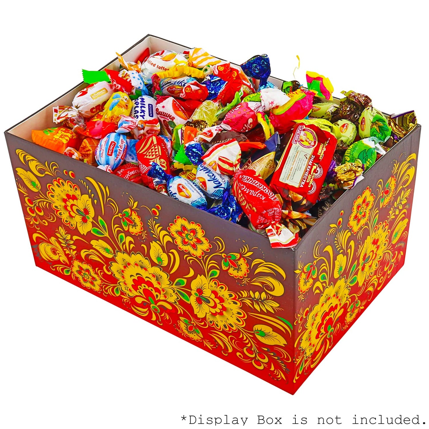 Sweet Candy Mix Gift Bag - Russian & Ukrainian Candy Mix - Assortment Chocolate and Caramel Party Candy Mix of Eastern European Confectionery