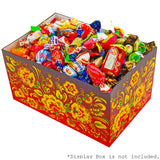 Sweet Candy Mix Gift Bag - Russian & Ukrainian Candy Mix - Assortment Chocolate and Caramel Party Candy Mix of Eastern European Confectionery