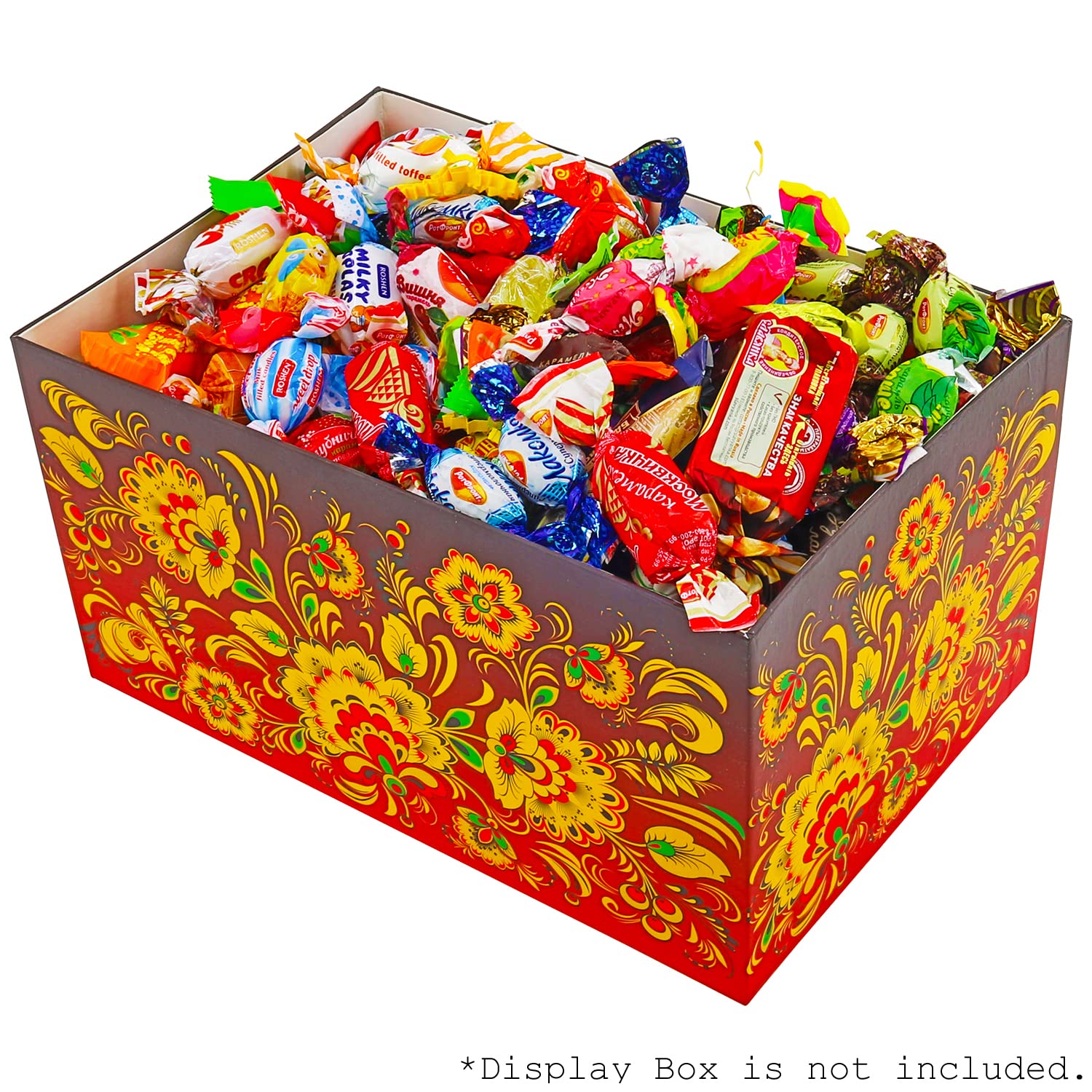 Sweet Candy Mix Gift Bag - Russian & Ukrainian Candy Mix - Assortment Chocolate and Caramel Party Candy Mix of Eastern European Confectionery
