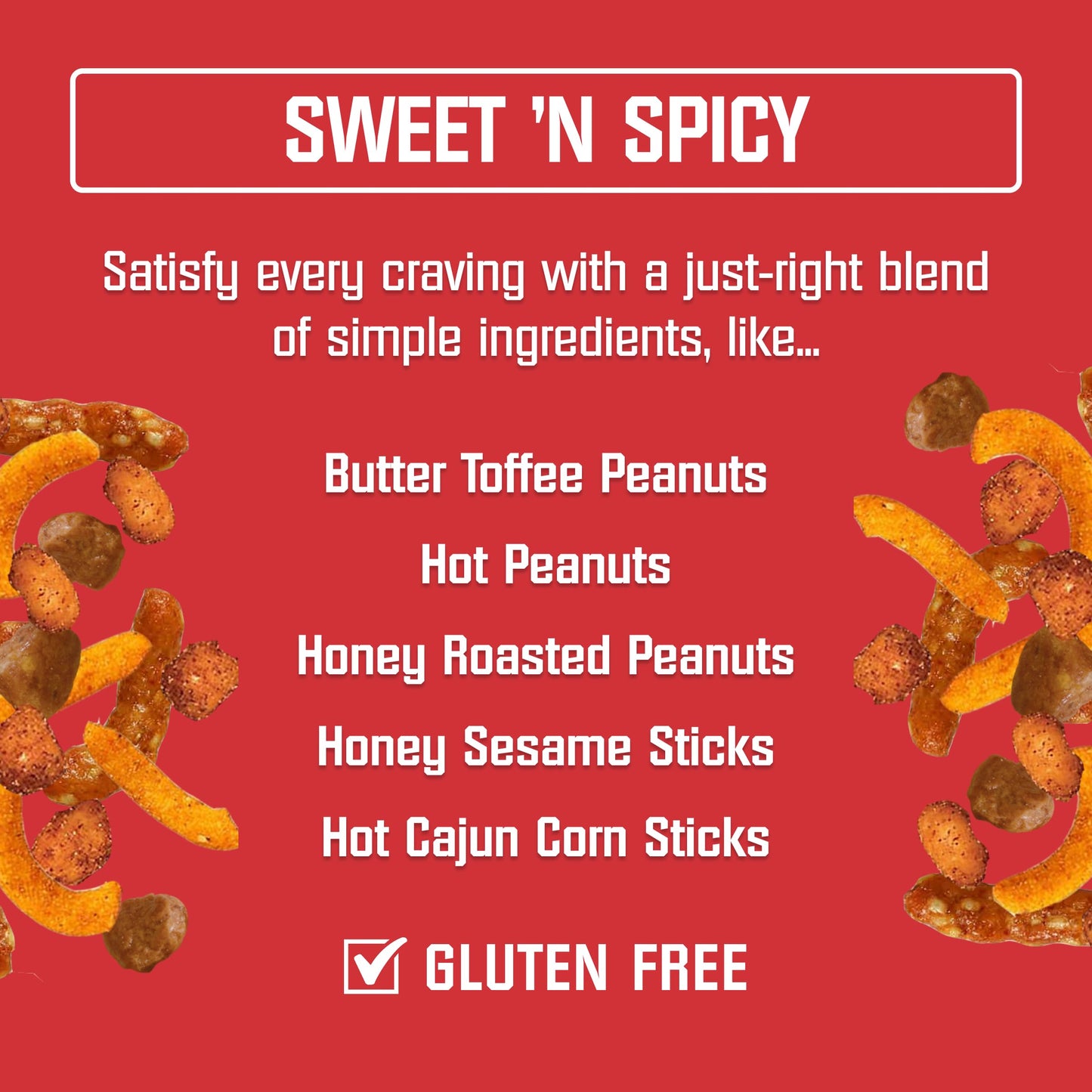 Kar’s Nuts Sweet 'N Spicy Trail Mix, 1.75 oz Grab & Go Bags, Individual Snack Packs (Pack of 72), Gluten-Free Trail Mix Snacks