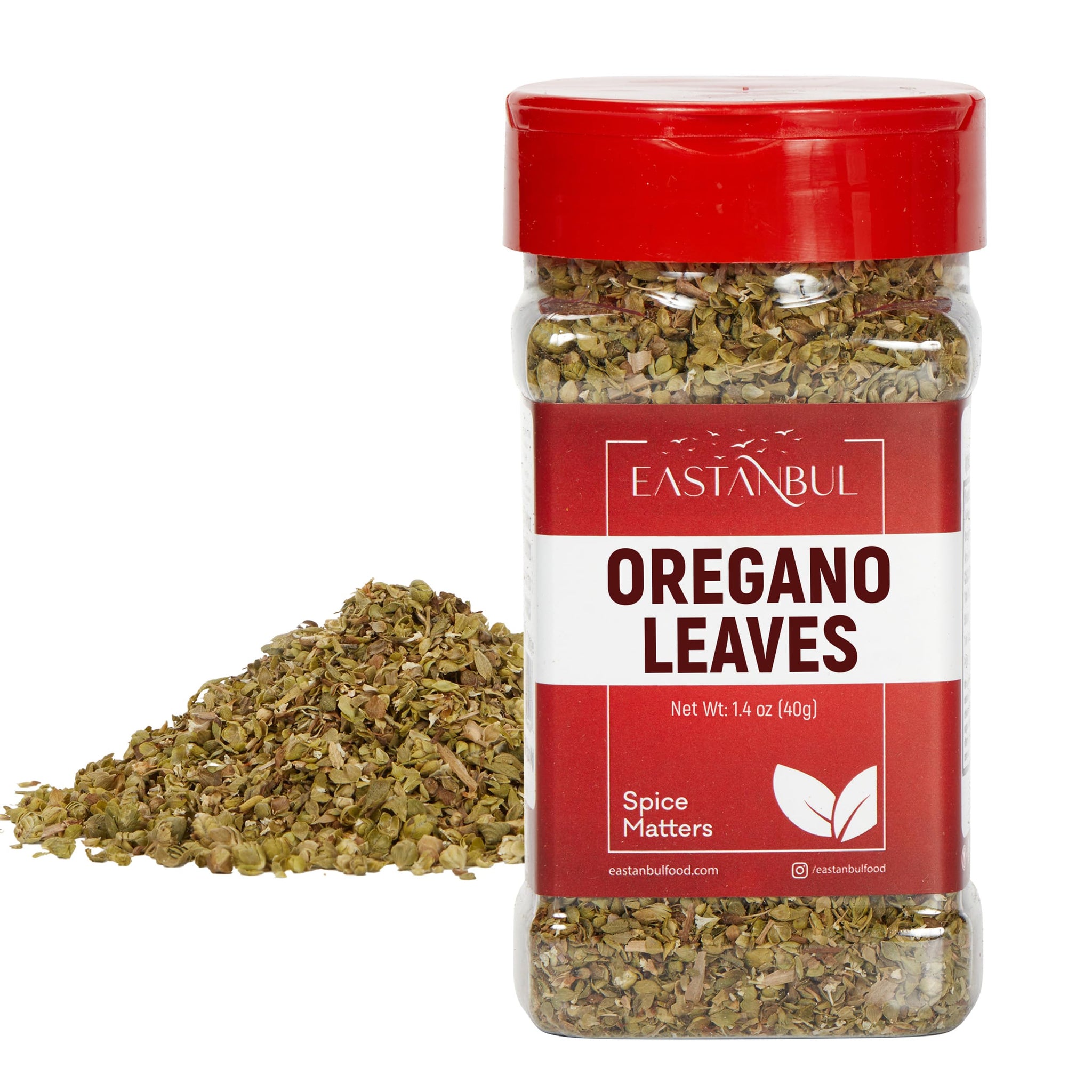 Eastanbul Oregano, Dried Oregano, Mediterranean Style, 1.4oz, Dried & Pure Leaves, Turkish Spice, Exquisitely Fragnant, Vegan Full-Flavor, Perfect