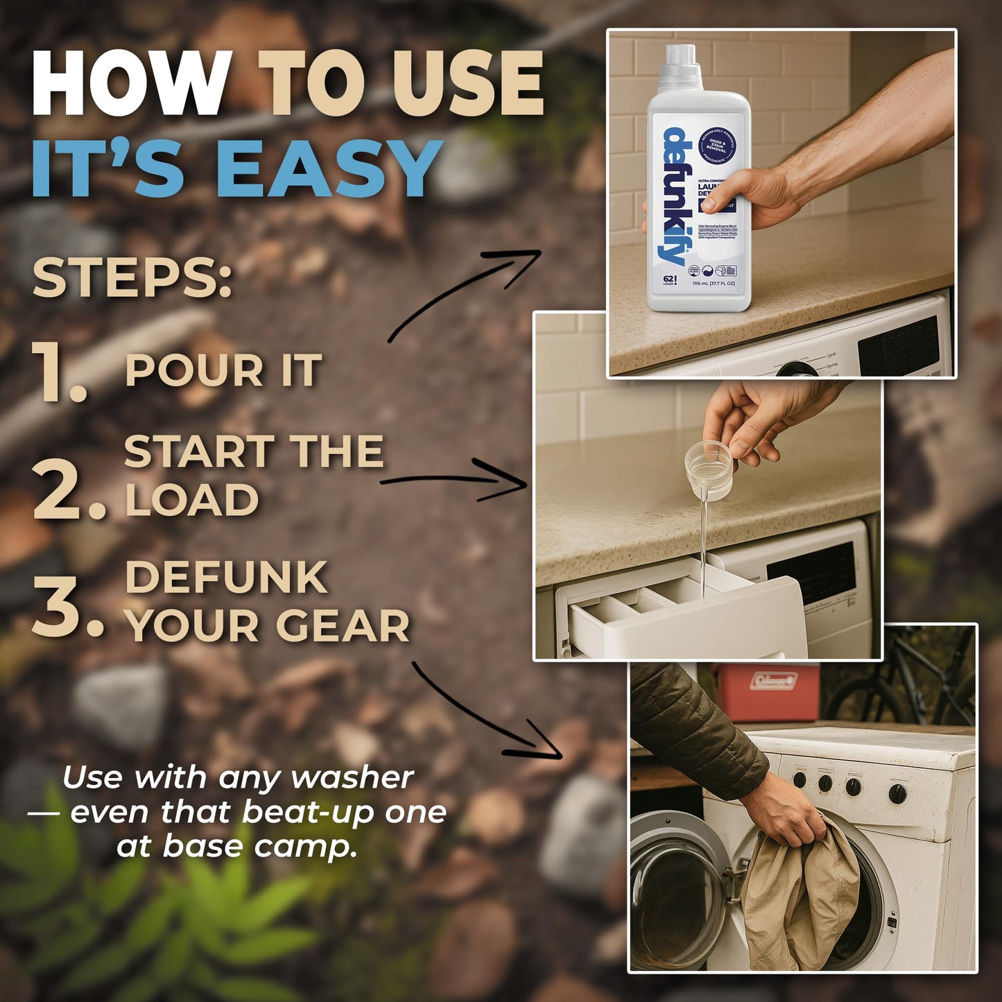 Laundry Detergent, 124 Load. Unscented Liquid Laundry Detergent Washing Soap for Sensitive Skin. ProvenSafe™ Fabric Stripper Cleaning Supply w/Odor