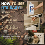 Laundry Detergent, 124 Load. Unscented Liquid Laundry Detergent Washing Soap for Sensitive Skin. ProvenSafe™ Fabric Stripper Cleaning Supply w/Odor