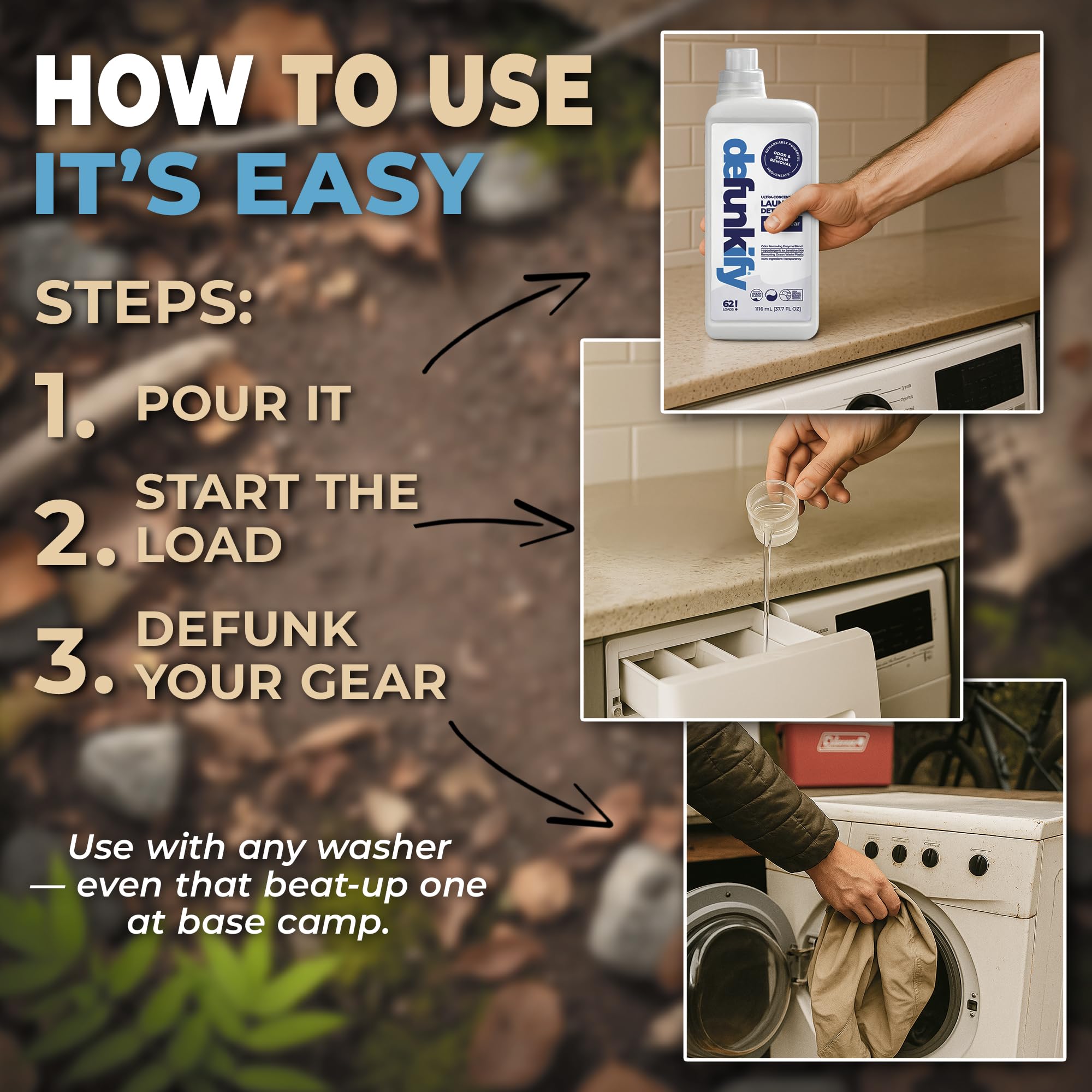 Laundry Detergent, 124 Load. Unscented Liquid Laundry Detergent Washing Soap for Sensitive Skin. ProvenSafe™ Fabric Stripper Cleaning Supply w/Odor