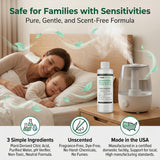 Think Crucial Humidifier Descaler - Clears White Dust - 15 Uses - Compatible with Levoit, Vicks, Crane - 8 fl oz