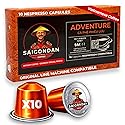 Adventure Vietnamese Coffee Capsules - Light Espresso Roast 100% Robusta | Saigondan Coffee Pods | Compatible with All Nespresso Original Line
