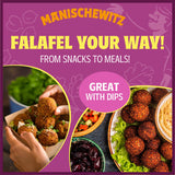 Manischewitz Mediterranean Falafel Ball Mix, 6.4oz (6 Pack) | All Natural | Sugar Free | Good Source of Protein | Wholesome & Nutritious