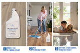 AuraClean Porcelain & Ceramic Tile Floor Cleaner - Mop Soap Concentrate for mopping - Streak-Free Clean, Ph Neutral and non-Toxic - Safe for Marble