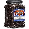 Dark Chocolate Covered Banana Chips by Its Delish, 3 Lbs Jumbo Container | Gourmet Dark Chocolate Banana Chips, Healthy Snacks Chocolate Fruit, USA