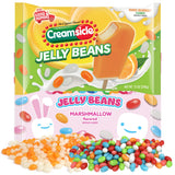 Flavored Jelly Beans Variety, Marshmallow and Orange Creamsicle Candy, Gift Bag Fillers, 10 Ounces Each (Pack of 2)