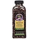 Fireworks Organic Popcorn Kernels - Red River Valley Gourmet Heirloom - 6 Bottles (15 oz Each) - For Popcorn Makers, Stovetop, or Air Popper