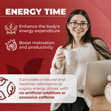 Total Tea Detox Guayusa Energy Tea - All Natural Herbal Caffeinated Tea Cleanse - Energy & Focus - Coffee Substitute - 25 Tea Bags for Men and Women