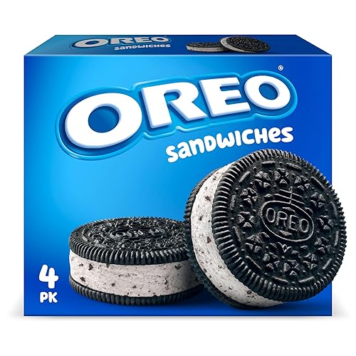 Oreo Frozen Sandwiches, 4 Ct