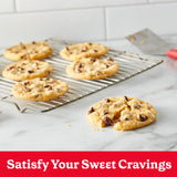 Betty Crocker Lower Sugar Cookie, Chocolate Chip Cookies, No Artificial Sweeteners, 13.1 oz