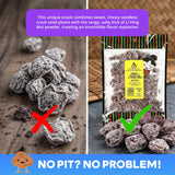 Asia Trans Sweet Seedless Crack Seed Plums | Chewy Li Hing Mui Candy - Tangy Chinese Dried Plum For Hawaiian Snacks Cravings - 4 Oz