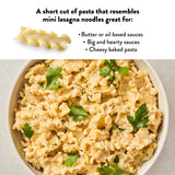 DeLallo Mafaldini Pasta, Mini Lasagna Noodles, Short Ruffle Shape, Vegan, Kosher, Non-GMO, Made in Italy with 100% Durum Wheat Semolina, Bronze Cut