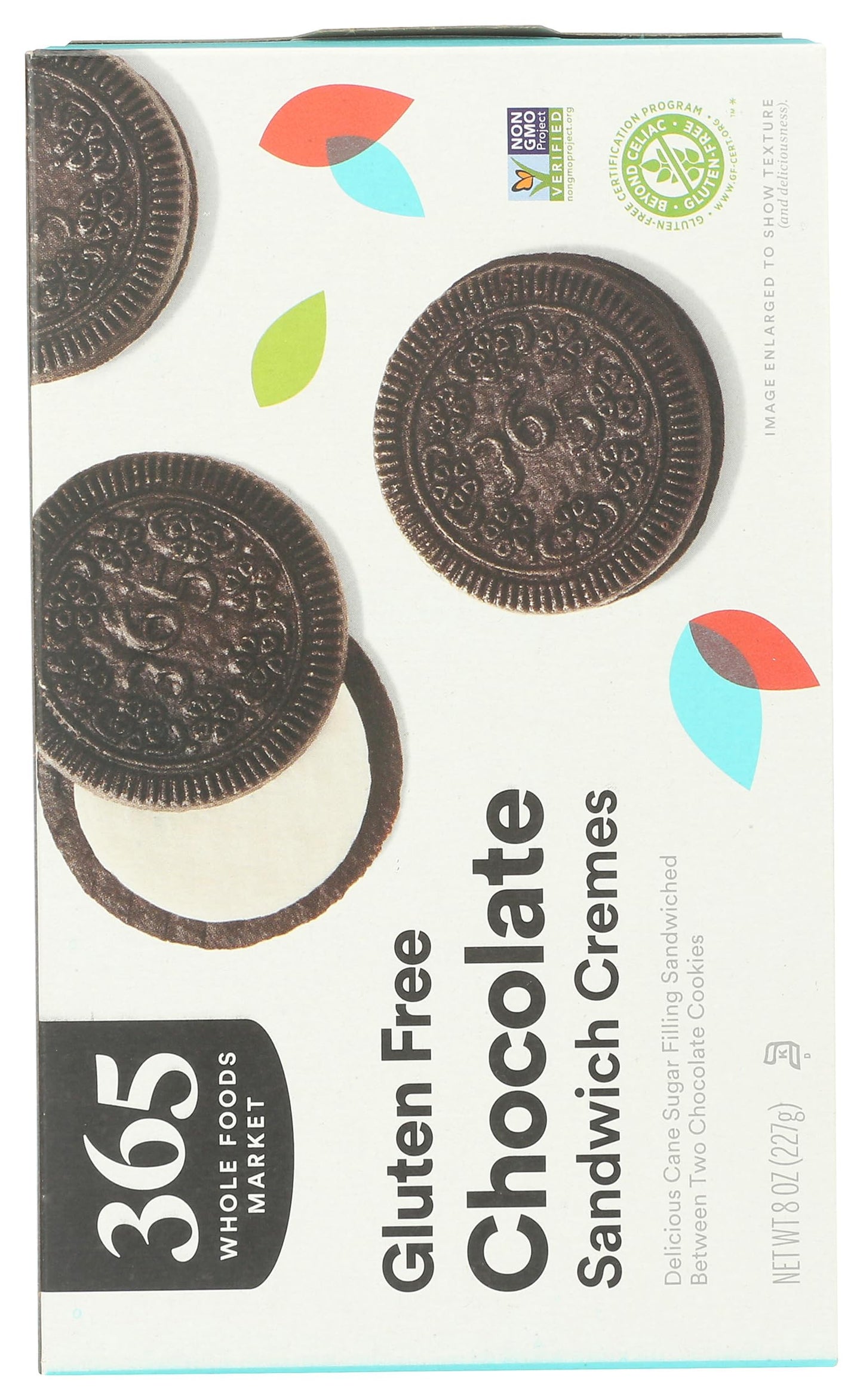 365 by Whole Foods Market, Chocolate Sandwich Cremes, 8 Ounce