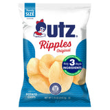 Utz Ripples Original Potato Chips, 7.75 Oz