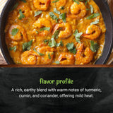 Frontier Co-op Certified Organic Curry Powder, 1-Pound Bulk, Aromatic Blend 11 Indian Cooking Spices for Meat, Seafood, Tofu