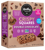 HEALTHY CRUNCH ALLERGEN-FRIENDLY CRISPY SQUARES - DOUBLE CHOCOLATE 4.68 OZ.