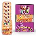 Halal Gummy Peach Rings | 6 Pack Bundle (6x7 oz Tubs) | Soft & Chewy Peach Ring Gummies | Resealable Tubs in Bulk with Display Box | Halal Bulk Gummy