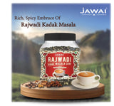 JAWAI RAJWADI KADAK MASALA CHAI TEA, Organic Black Tea, Loose Leaf & Spiced Blend with Spices Like Ginger, Cardamom, Clove, Cinamon, Black Pepper
