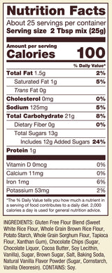 Bobs Red Mill, Mix Cookie Chocolate Chip Gluten free, 22 Ounce
