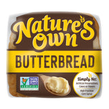 Nature's Own Butterbread, Non-GMO Bread, Sandwich Bread, 20 oz Loaf