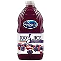 Ocean Spray 100% Juice, Cranberry Concord Grape, 64 Ounce Bottle