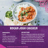 Patak’s Rogan Josh Simmer Sauce - Medium Spiced Tomato-Based Curry Sauce with Garlic, Ginger & Aromatic Spices - Gluten-Free & Vegan Indian Simmer