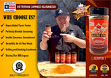 Blazing Star Reaper Rub - Balanced Sweet Heat Seasoning with Carolina Reaper Peppers - Perfect BBQ Rub for Ribs, Wings, Chicken, Pork, and Even Fruit