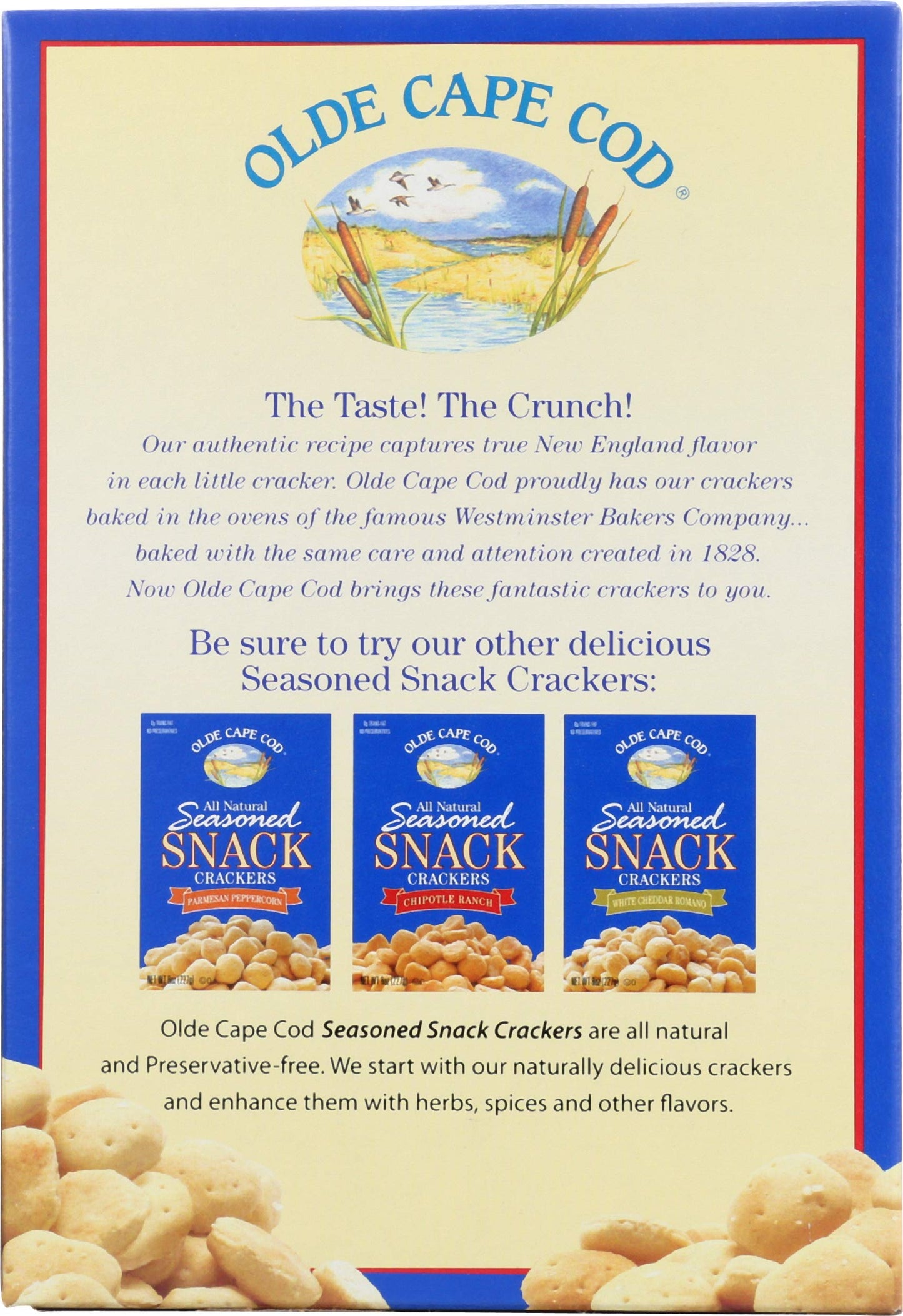 OLDE CAPE COD Oyster Crackers, 8 OZ