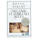Rustic Bakery, Flatbread Bites Olive Oil Sel Gris Organic, 4 Ounce