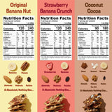 Monkey Brittle Healthy Snacks, Crispy Plant-Based Treats for Kids & Adults, Vegan & Gluten-Free, All-Natural Snack for School, Sports, Camping
